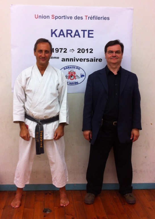 Célébration des 40 ans de la section karate de l'US Tréfileries
